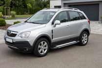 Opel Antara 2006–2017 Rainbow zijtreden (set van 2, aluminium) 2016-2018 foto 1