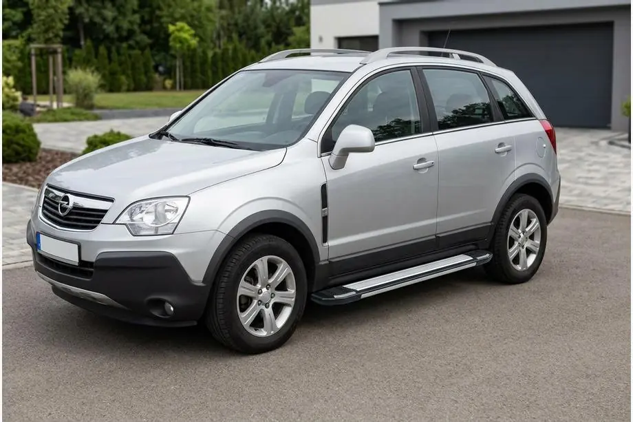 Opel Antara 2006–2017 Rainbow zijtreden (set van 2, aluminium) Image