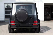 Mercedes G-Klasse W463 2018–2024 Achterbumperdiffuser V2 (voor G63 AMG, carbon) foto 2