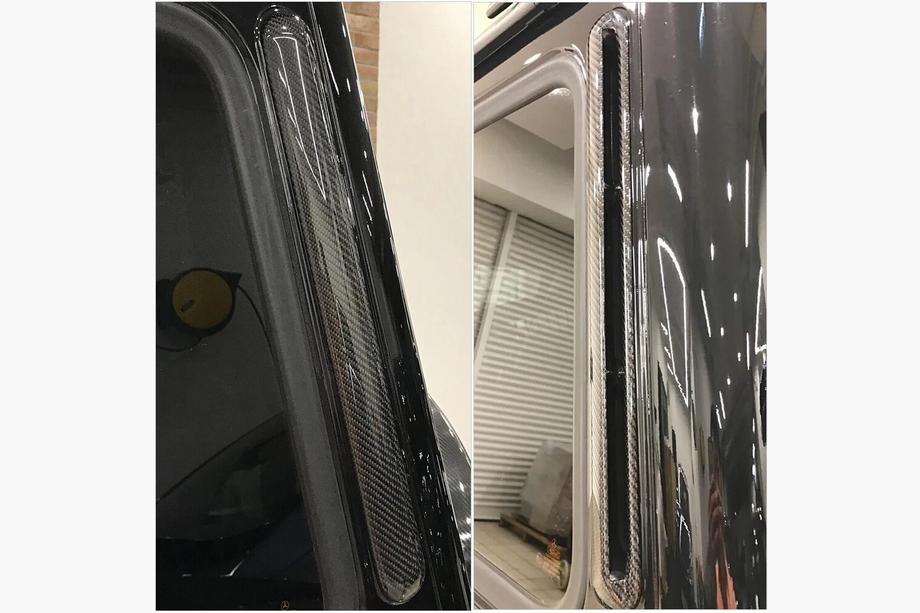 Mercedes G-klasse W463 1990–2018 C-stijl kappen (Carbon) Image