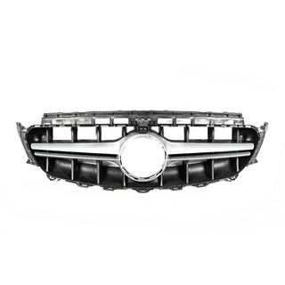Voorgrille in E63 AMG-design Silver (voor Avantgarde/AMG-Line/E43 AMG/E53 AMG 2016-2019) foto 1