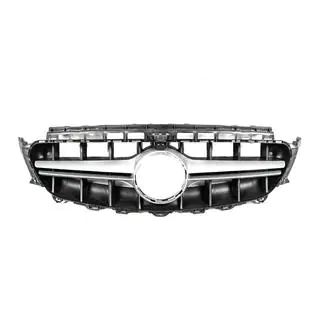 Voorgrille in E63 AMG-design Silver (voor Avantgarde/AMG-Line/E43 AMG/E53 AMG 2016-2019) foto 1