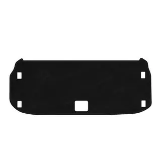 Premium textiele kofferbakmat (t/m 3e zitrij, zwart)