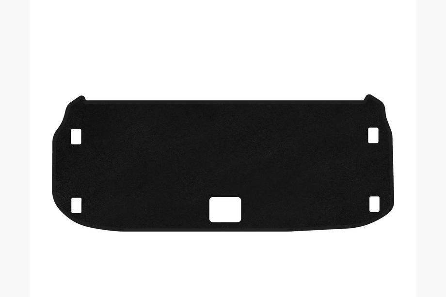 Infiniti QX60 2016–2021 Premium textiele kofferbakmat (t/m 3e zitrij, zwart) Image