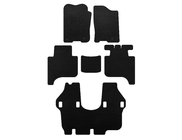 Infiniti QX56 2004–2010 EVA automatten (3 rijen, 2004-2008, zwart) foto 1