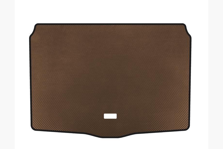 Jeep Cherokee KL 2013– EVA kofferbakmat (2018+, onderste, bruin) Image