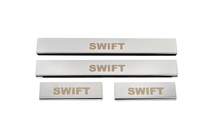 Suzuki Swift 2010–2017 RVS instaplijsten (4 stuks) foto 2