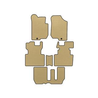 EVA automatten (2006-2012, 3 rijen, 7-zits, beige)