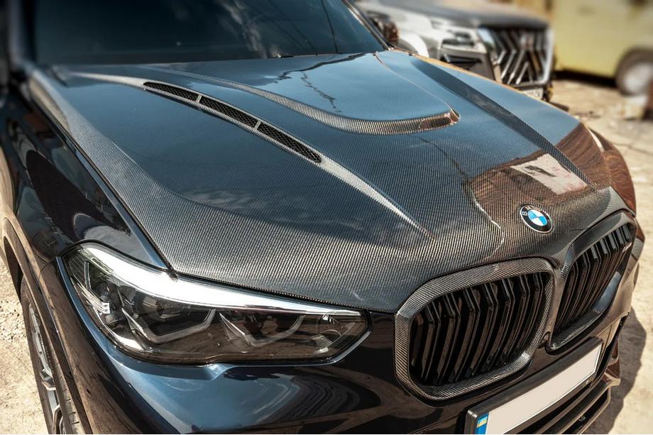 BMW X6 G06 2019–2027 Carbon motorkap V1 (G06/F96) Image