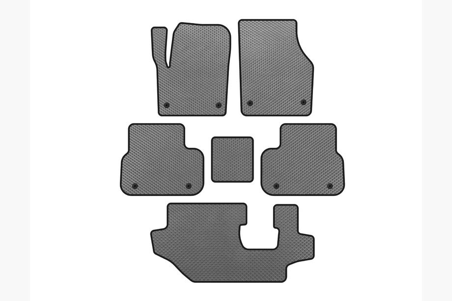 Land Rover Discovery Sport 2014– EVA automatten (2014-2019, 3 rijen, grijs) Image