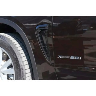 Spatbordroosters in Black X5M F85-stijl foto 2
