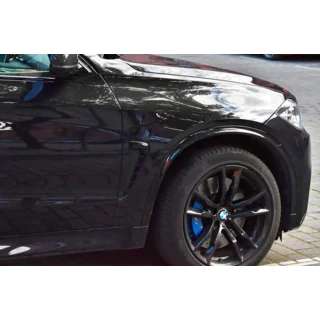 Spatbordroosters in Black X5M F85-stijl foto 3