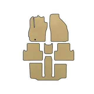EVA automatten (3 rijen, 7-zits, beige)