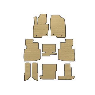 EVA automatten (3 rijen, 7-zits, beige)