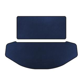EVA kofferbakmat (rugleuning+kofferbak, 7-zits, blauw)