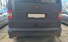 Volkswagen T5 Transporter 2003–2010 Kunststof kofferklepstrip (spuitklaar) foto 3