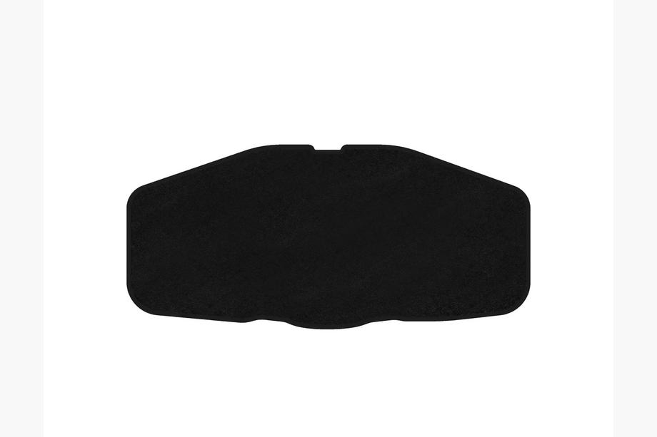 Mercedes SLK R172 2011–2016 Premium textielen kofferbakmat (onderste, Roadster, zwart) Foto 1