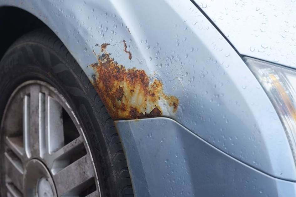 Wat te doen als er corrosie op de carrosserie verschijnt?
