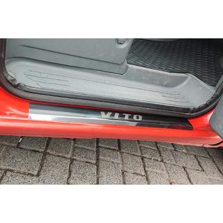 Carmos instaplijsten (set van 2, RVS) Mercedes Vito W639 2004–2014 foto 1