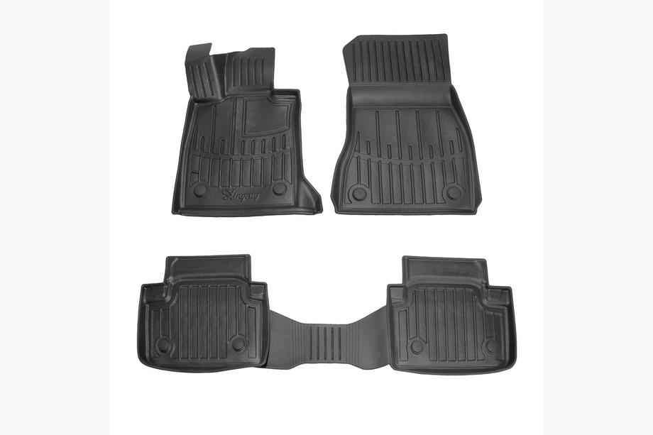 BMW 5/i5 Serie G60/G60E/G61 2023– Stingray 3D rubberen vloermatten (voor G60/61, 5 stuks) Image
