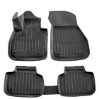 BMW X1 F48 2015–2022 Stingray 3D rubber automatten (5 stuks) foto 1