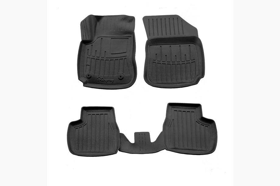 Citroen Cactus 2014–2020 Stingray 3D rubber automatten voor interieur (4 stuks) Image