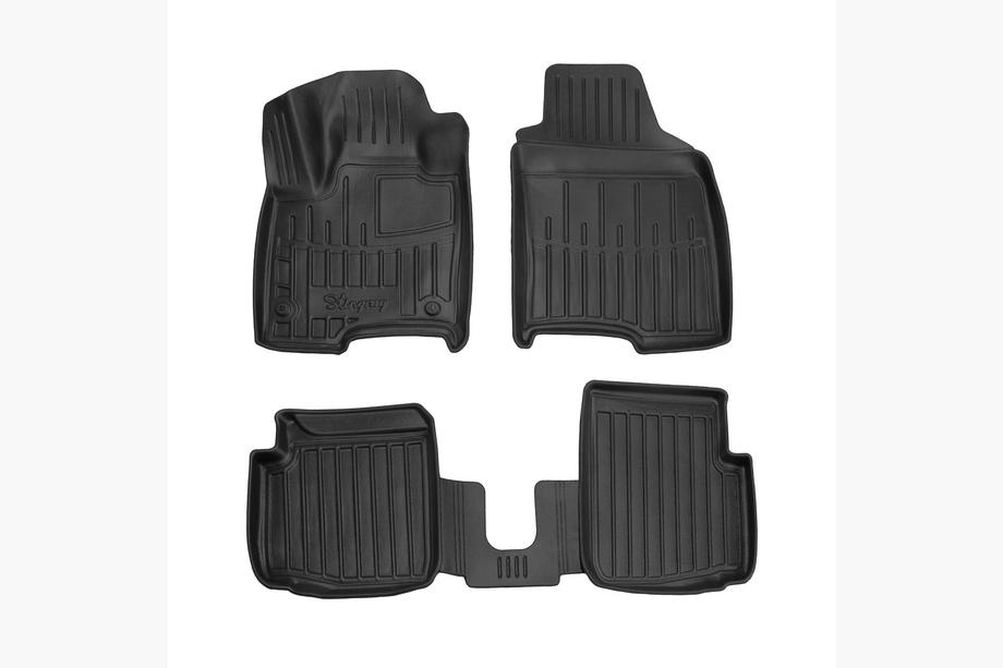 Fiat Panda 2011–2023 Stingray 3D rubber automatten (5 stuks) Image