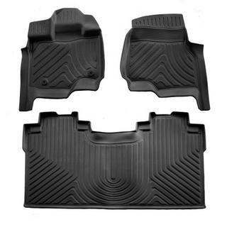 Stingray 3D rubberen vloermatten (Crew cab, 3 stuks) Ford F-150 2014–2021