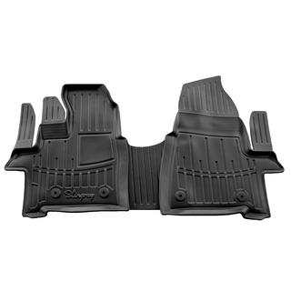 Stingray 3D rubberen vloermatten (3 stuks) Ford Custom 2013–2022