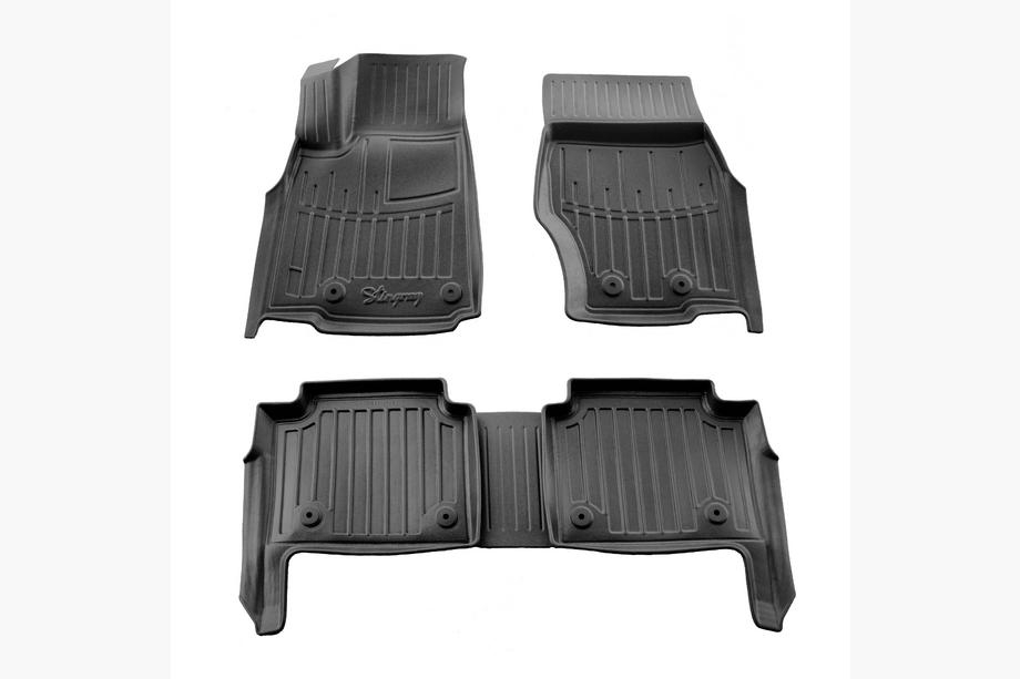 Jeep Grand Cherokee WL 2021– Stingray 3D rubber automatten (5 zitplaatsen, 5-delig) Image