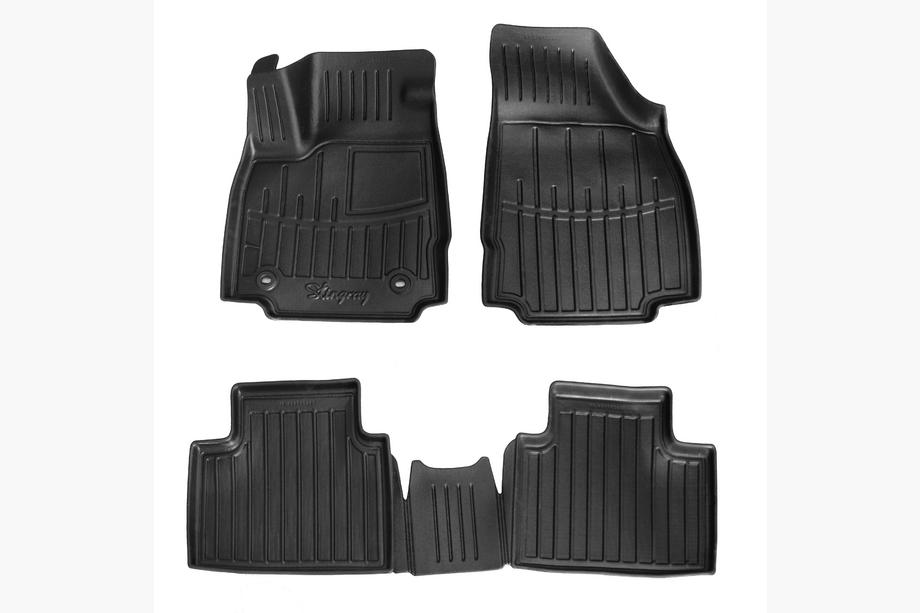 MG 3 2011–2024 Stingray 3D rubber automatten voor interieur (4 stuks) Image