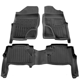 Stingray 3D rubber vloermatten (rechtsgestuurd, 3 stuks)