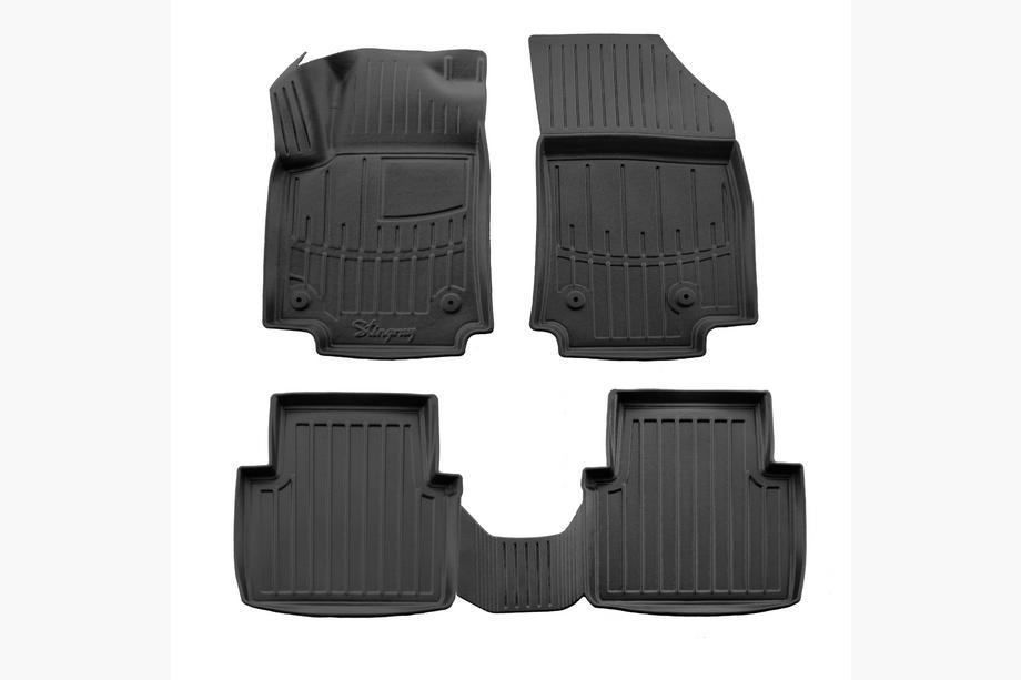 Opel Crossland X 2017–2024 Stingray 3D rubber automatten (5 stuks) Image
