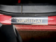 Nissan Qashqai 2010–2014 Dorpellijstset (Carmos V1, 4 stuks, RVS) foto 4