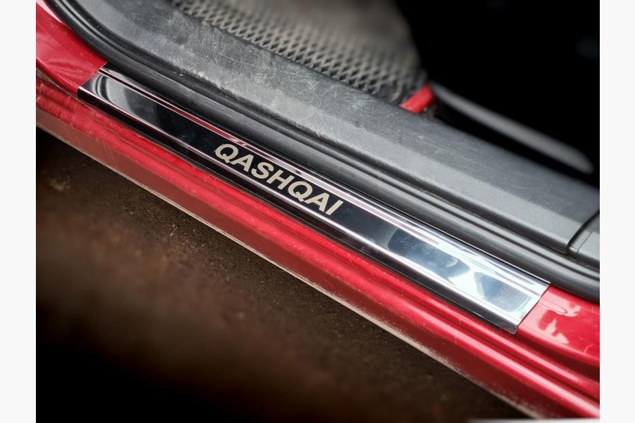 Nissan Qashqai 2010–2014 Dorpellijstset (Carmos V1, 4 stuks, RVS) Image