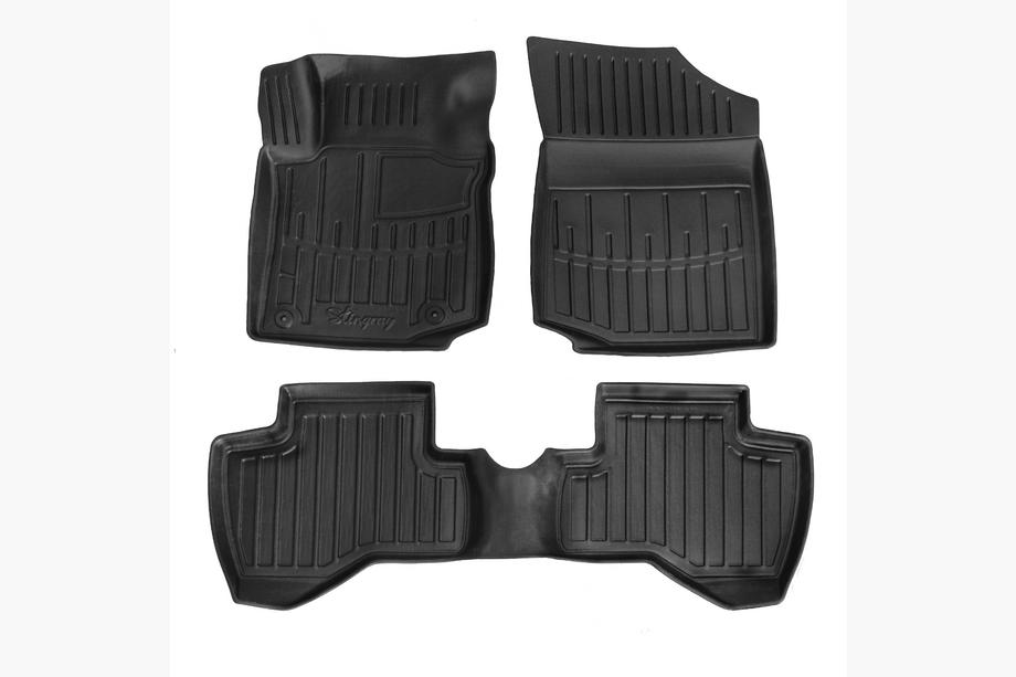 Peugeot 107 2005–2014 Stingray 3D rubberen vloermatten (3 stuks) Image