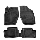 Peugeot 307 2001–2008 Stingray 3D rubber automatten (5 stuks) foto 1