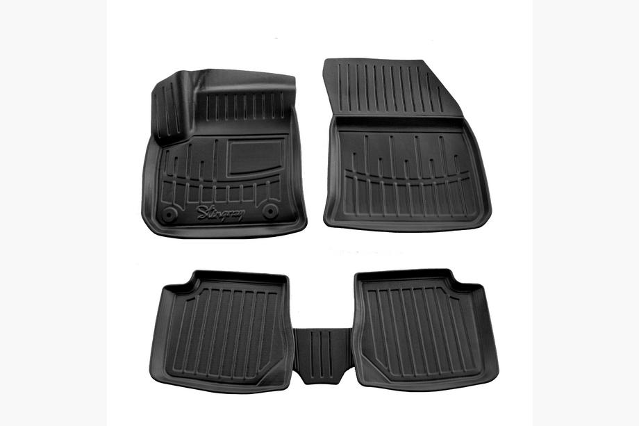 Peugeot 2008 2019– Stingray 3D rubber automatten (Electro, 5 stuks) Image