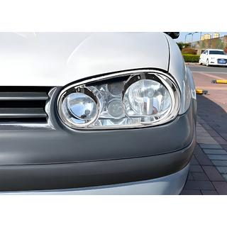 Koplampomlijsting (bril) V2 (2 st., kunststof) Volkswagen Golf 4 1997–2006 foto 1