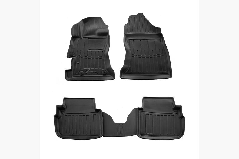Subaru XV 2017–2023 Stingray 3D rubber automatten voor interieur (4 stuks) Image