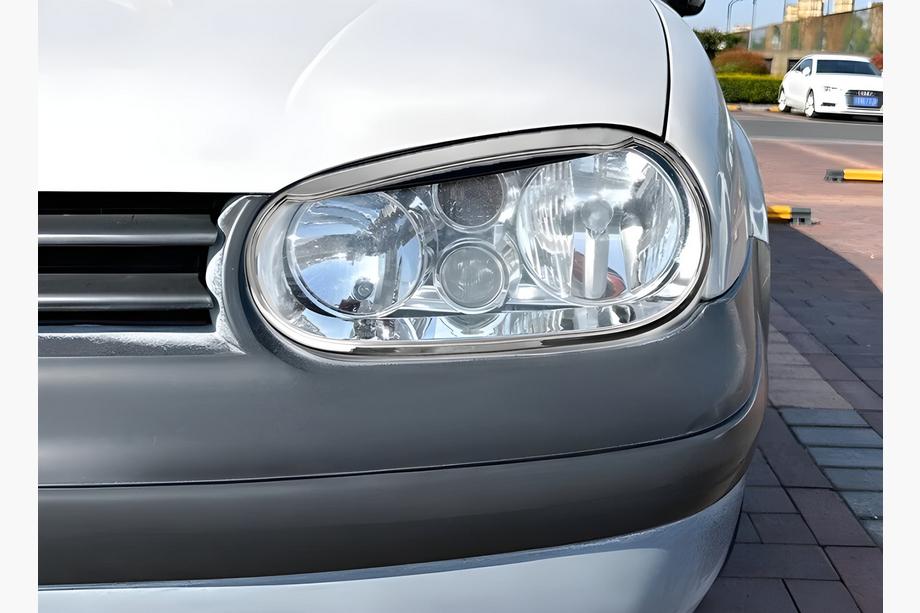 Volkswagen Golf 4 1997–2006 Koplampcovers 'Bril' V3 (set 2 st., kunststof) Image