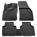Volkswagen Tiguan 2016–2023 Stingray 3D rubberen vloermatten voor interieur (Allspace, 5 stuks) foto 1
