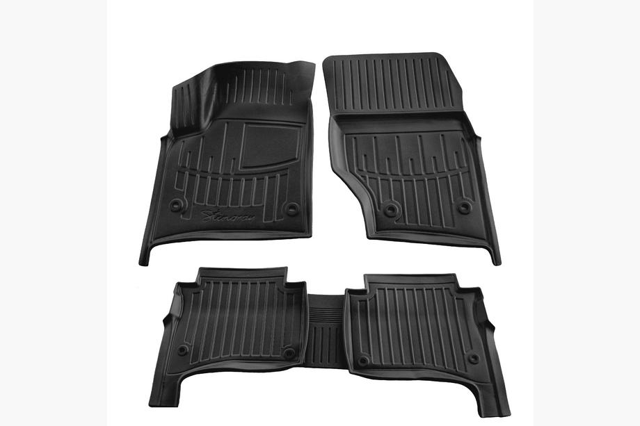 Volkswagen Touareg 2002–2010 Stingray 3D rubber automatten (5 stuks) Image
