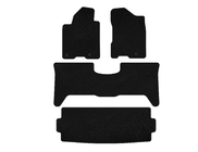 Nissan Armada 2003–2015 Premium textielen automatten (3 rijen, 2003-2008, zwart) foto 1