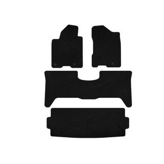 Textielen automatten Classic (3 rijen, 2003-2008, zwart) Nissan Armada 2003–2015 foto 1