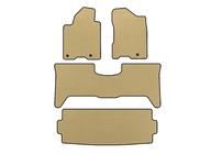 Nissan Armada 2003–2015 EVA automatten (3 rijen, 2003-2008, beige) foto 1