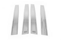 Toyota Corolla 2002–2007 Chromen raamstijl covers (4 stuks, RVS) foto 3