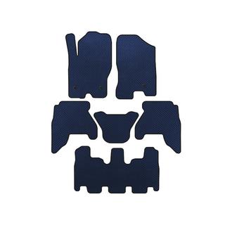 EVA automatten (3 rijen, Blauw, 2010-2014) Nissan Pathfinder R51 2005–2014