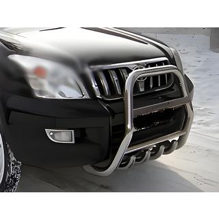 Hoge bullbar (RVS) Toyota Land Cruiser Prado 120 2002–2009