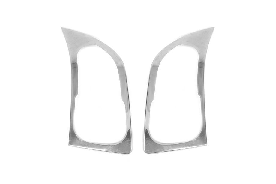 Volkswagen Crafter 2006–2016 RVS koplamp sierlijsten (set van 2) Image